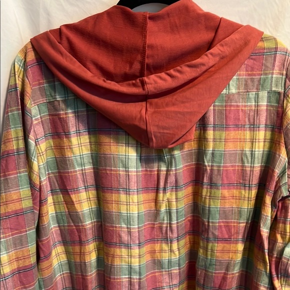 Women’s Hooded Flannel Shirt | Size XL | NWOT - Picture 5 of 6